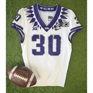 Texas Christian TCU Horned Frogs 2023 National Championship College NCAA Jersey